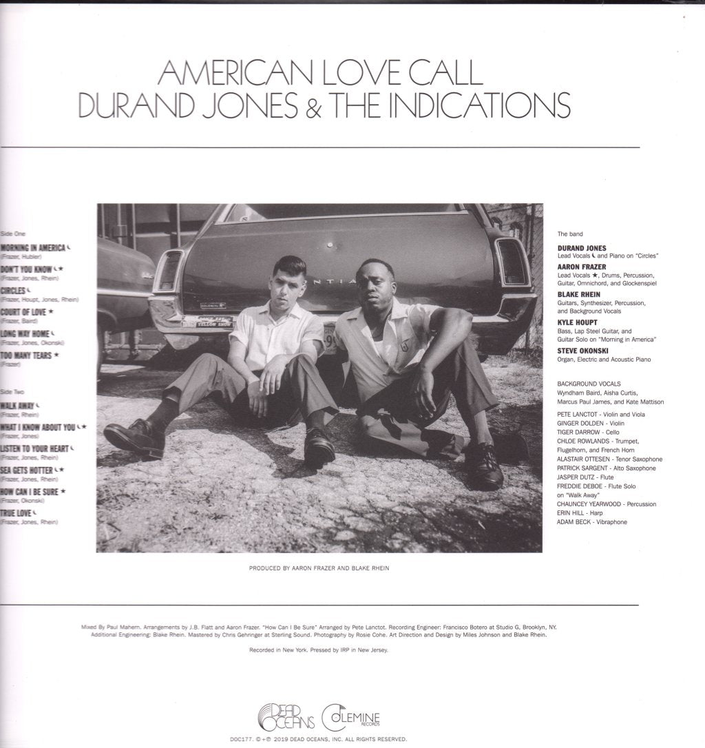 Durand Jones And The Indications - American Love Call - Lp