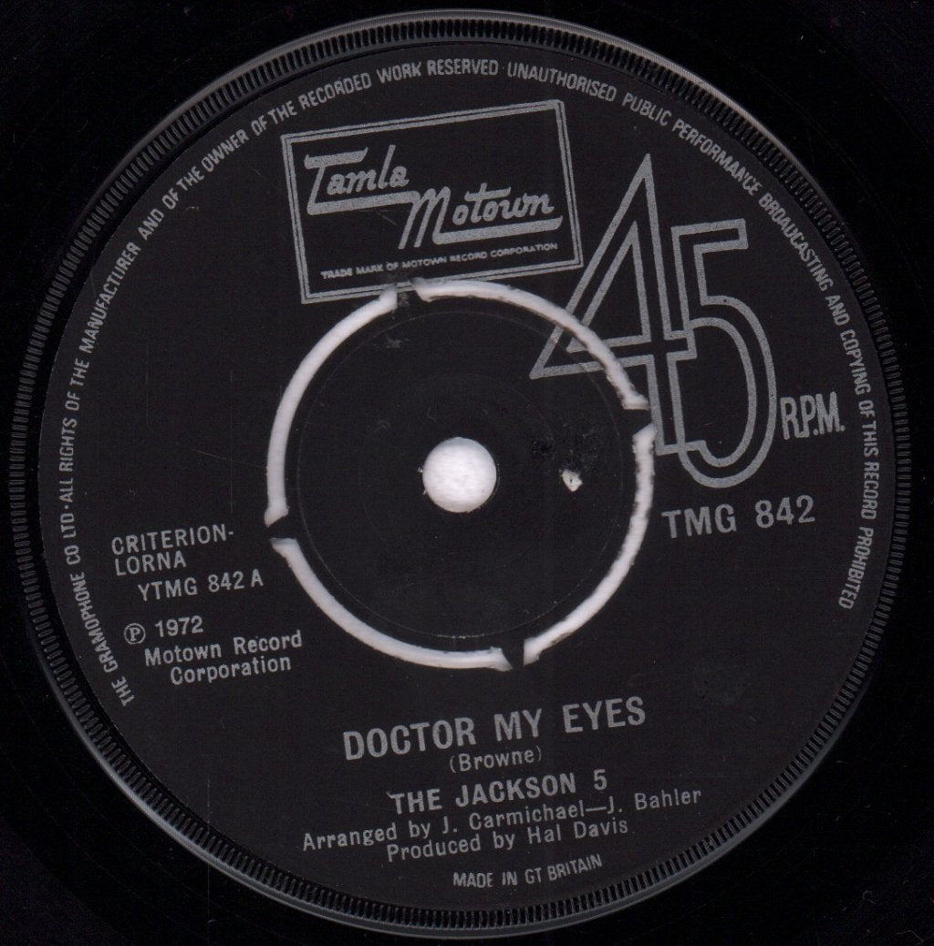 Jackson 5 - Doctor My Eyes - 7 Inch