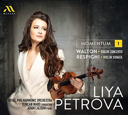 Walton - Liya Petrova: Momentum 1: Walton: Violin Concerto/Respighi: Violin Sonata - Cd