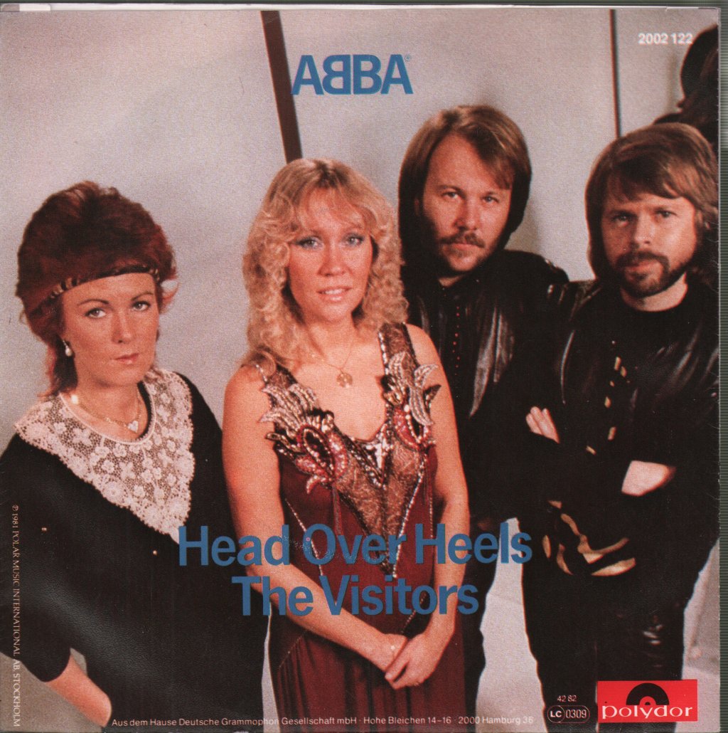 ABBA - Head Over Heels - 7 Inch