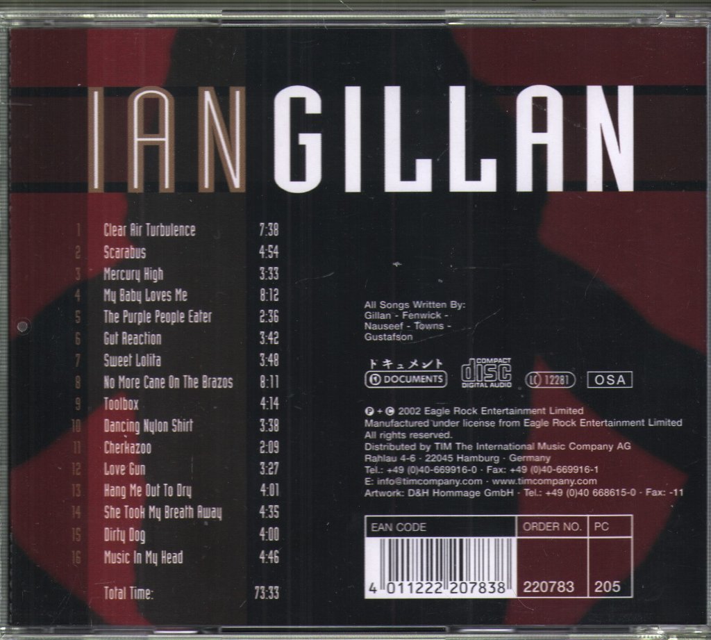 Ian Gillan - Purple People Eater - Cd