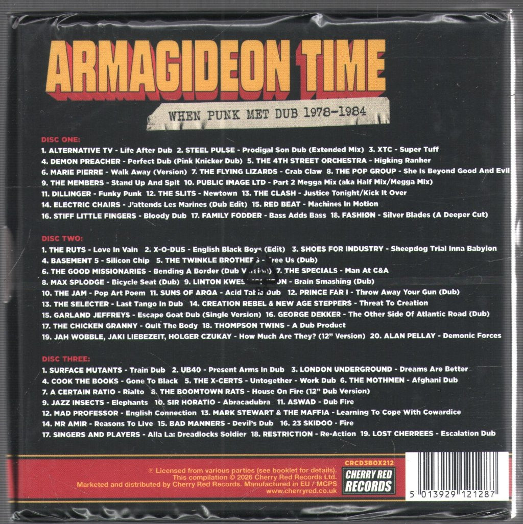 Various Artists - Armagideon Time: When Punk Met Dub 1978-84 - Cd Set