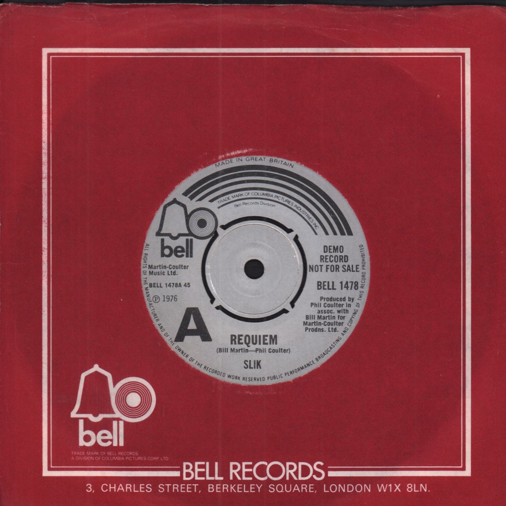 Slik - Requiem - 7 Inch