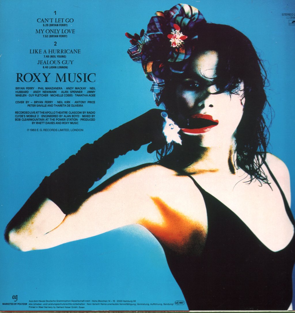 Roxy Music - High Road EP - 12 Inch