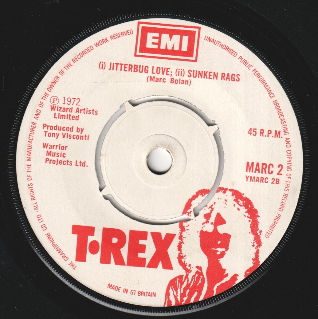 T Rex - Children Of The Revolution - 7 Inch