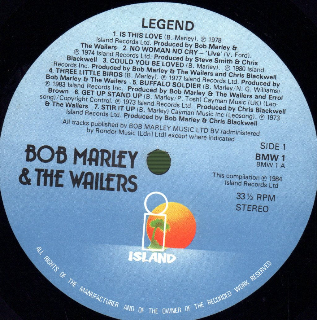 Bob Marley And The Wailers - Legend - Lp