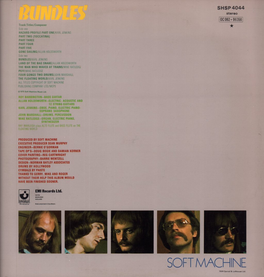 Soft Machine - Bundles - Lp