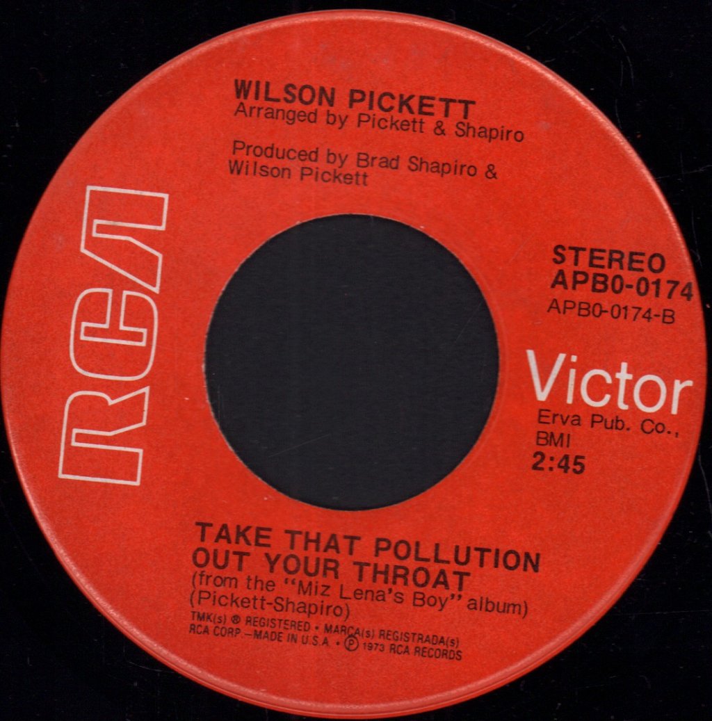 Wilson Pickett - Soft Soul Boogie Woogie - 7 Inch