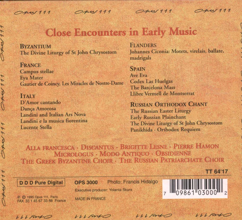 Various Artists - Die Goldene Pforte Zur Frühen Musik - Cd