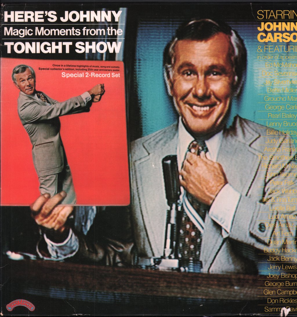 Various Artists - Here's Johnny.....Magic Moments From The Tonight Show - Lp