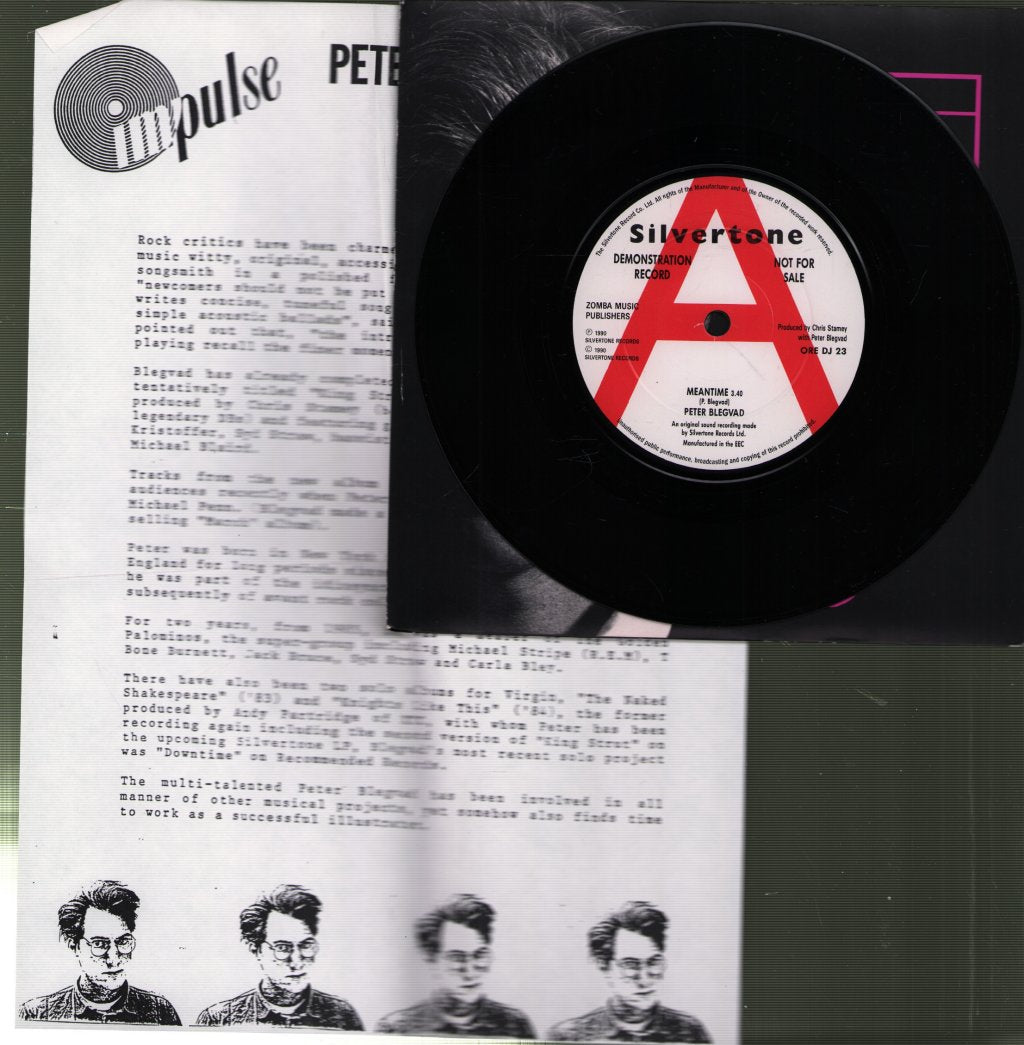 Peter Blegvad - Meantime - 7 Inch