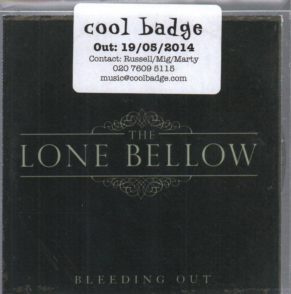 Lone Bellow - Bleeding Out - Cdr