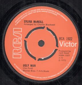 Sylvia Mcneill - Ugly Man - 7 Inch