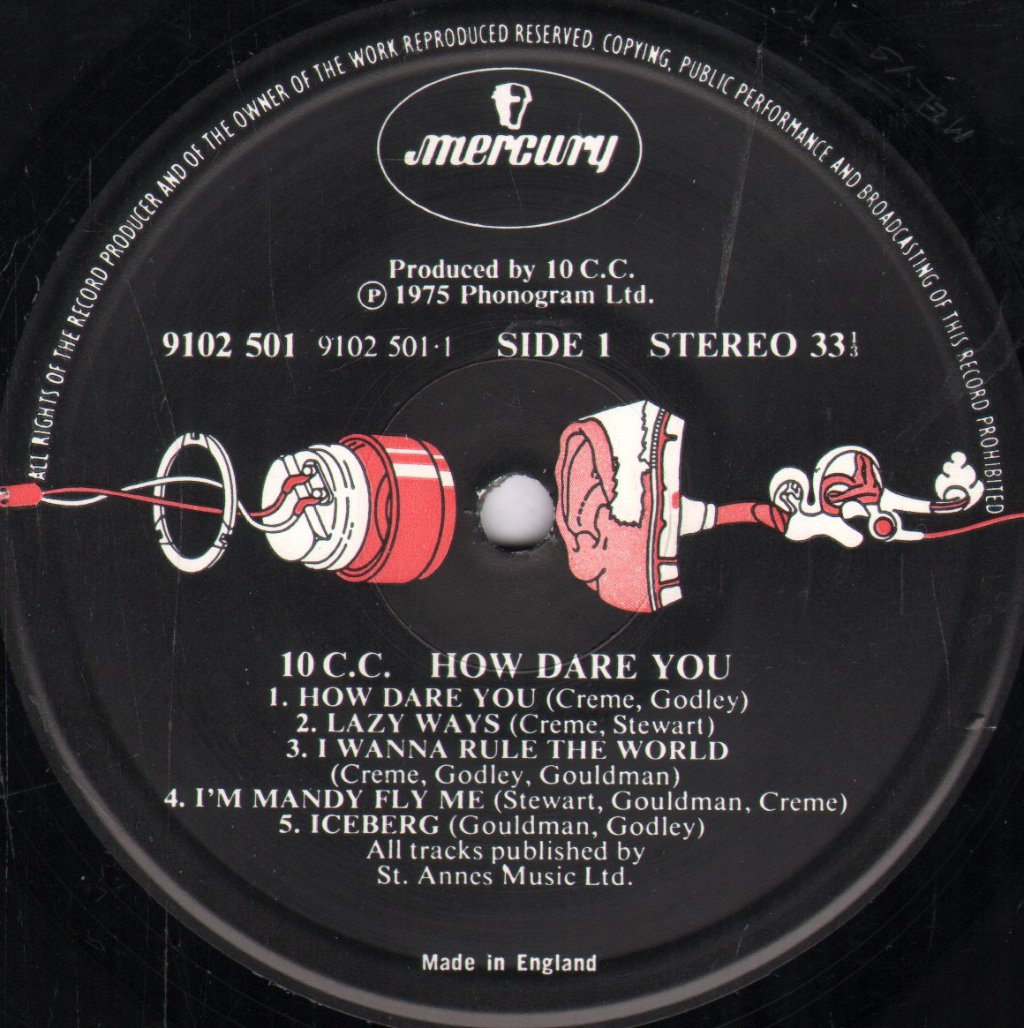 10cc - How Dare You - Lp