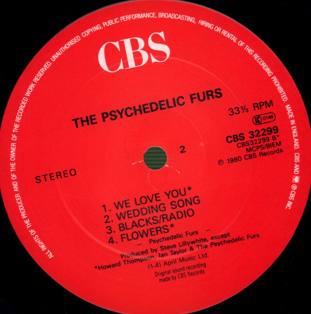 Psychedelic Furs - Psychedelic Furs - Lp