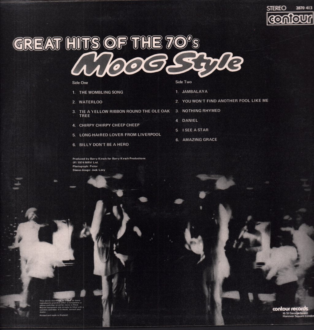 Moog Style - Greatest Hits Of The Seventies - Lp