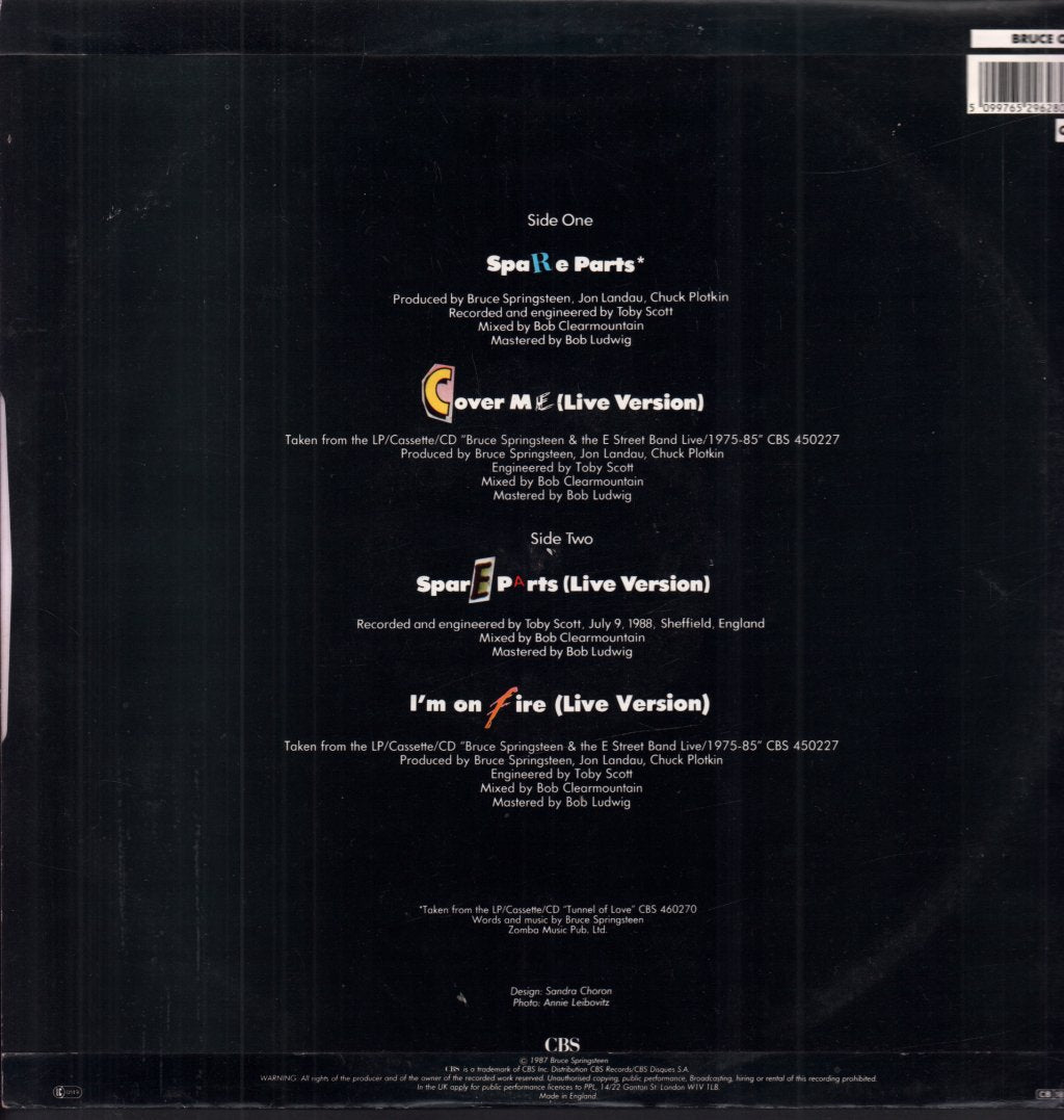 Bruce Springsteen - Spare Parts - 12 Inch