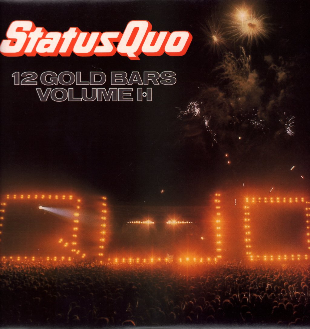 Status Quo - 12 Gold Bars Volume 1+1 - Double Lp