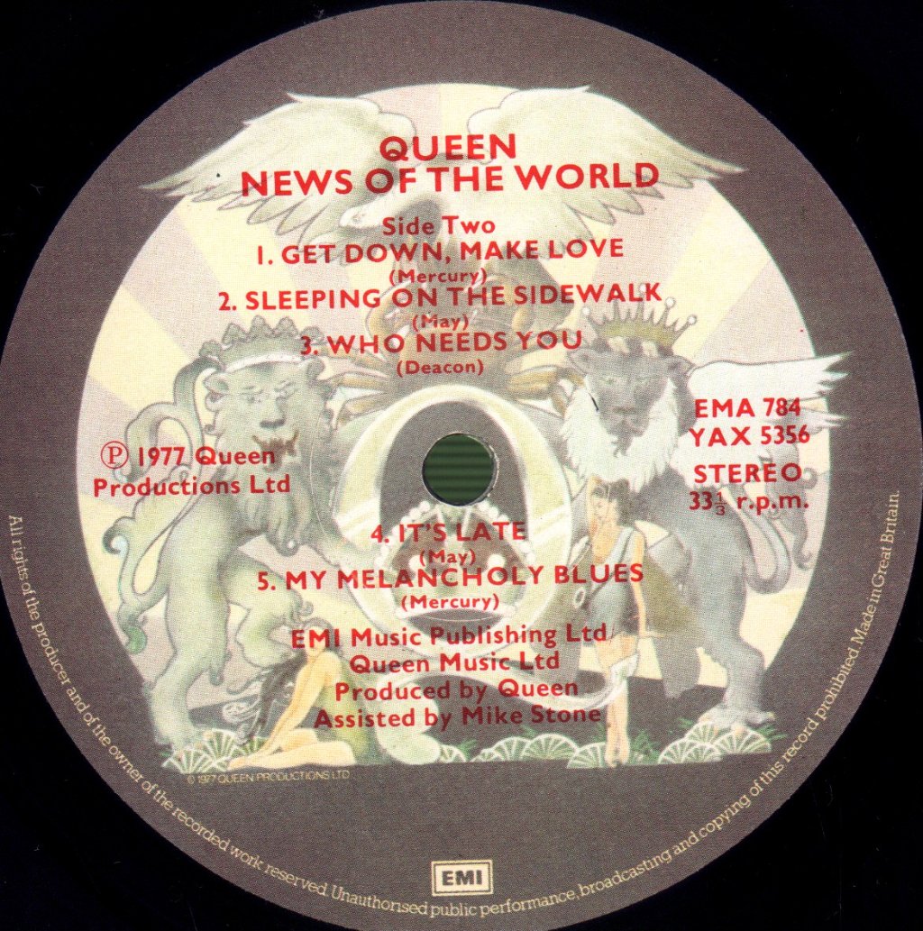 Queen - News Of The World - Lp