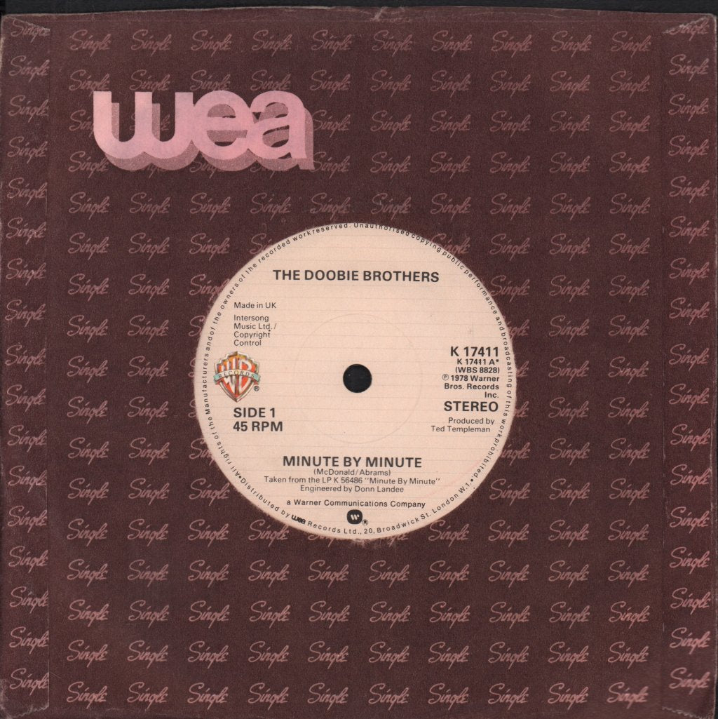 Doobie Brothers - Minute By Minute - 7 Inch