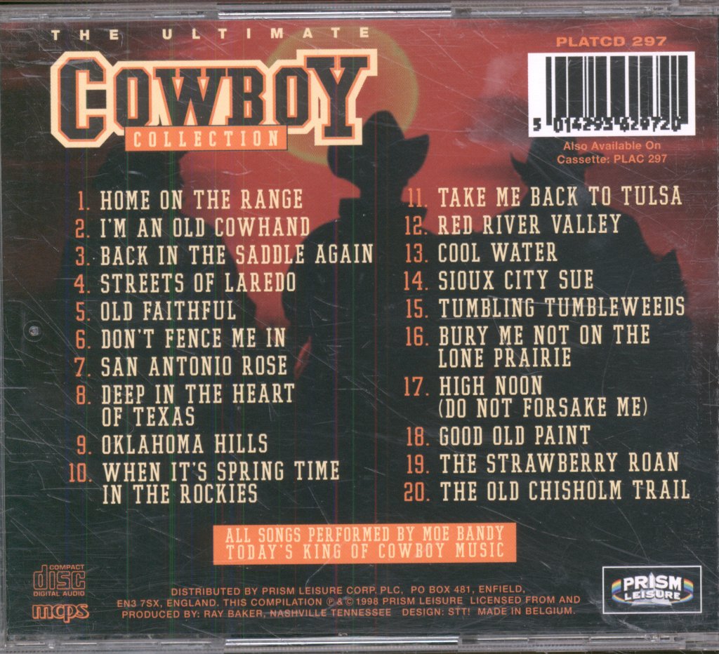 Moe Bandy - Ultimate Cowboy Collection - Cd