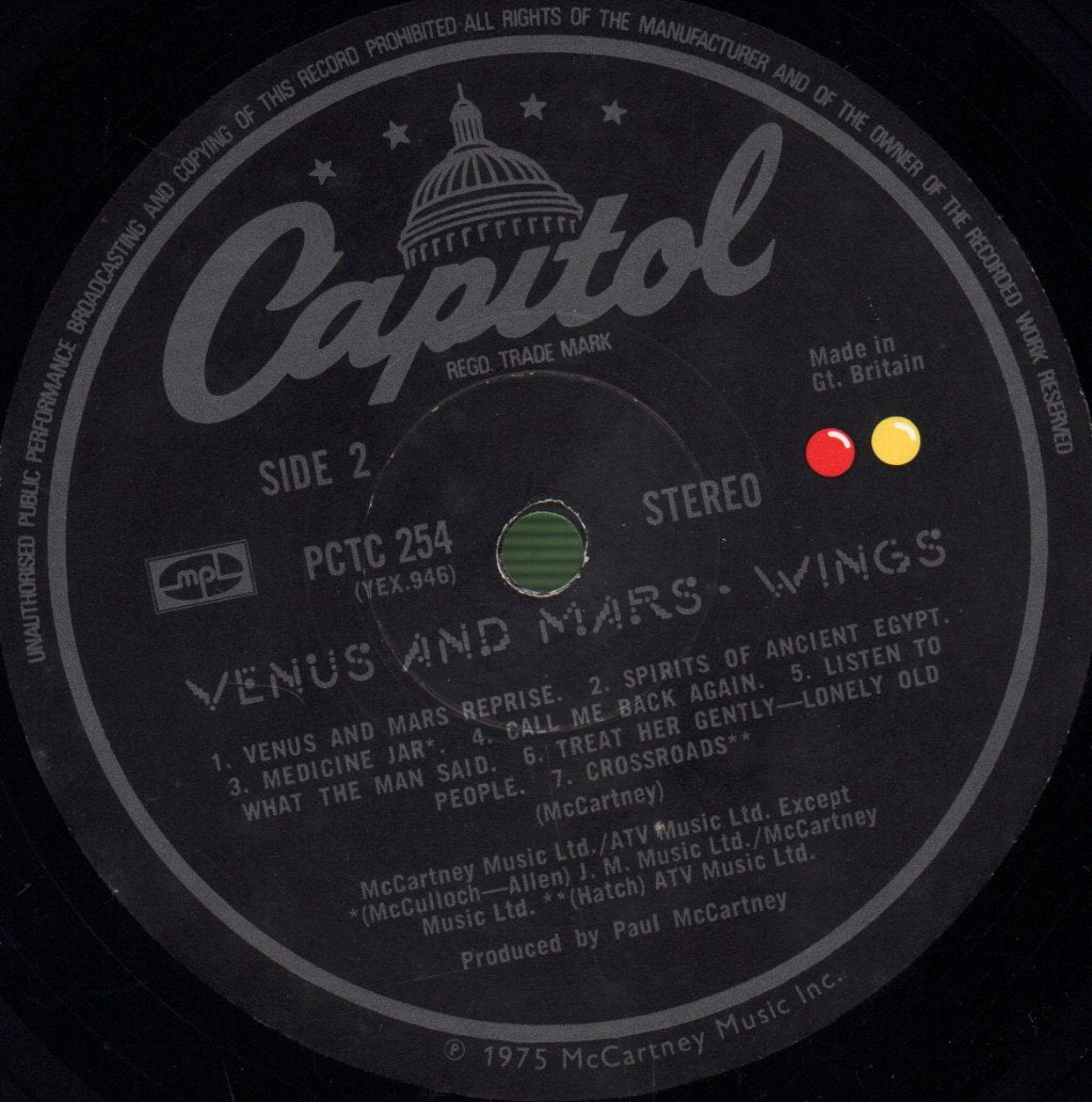 Wings - Venus And Mars - Lp