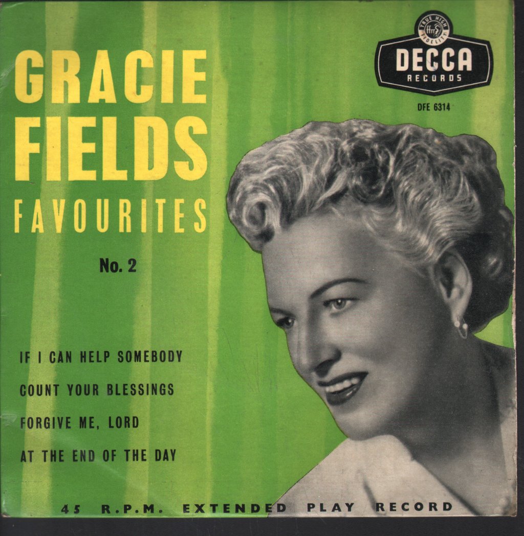 Gracie Fields - Favourites No 2 - 7 Inch