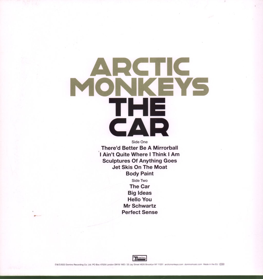 Arctic Monkeys - Car - Lp