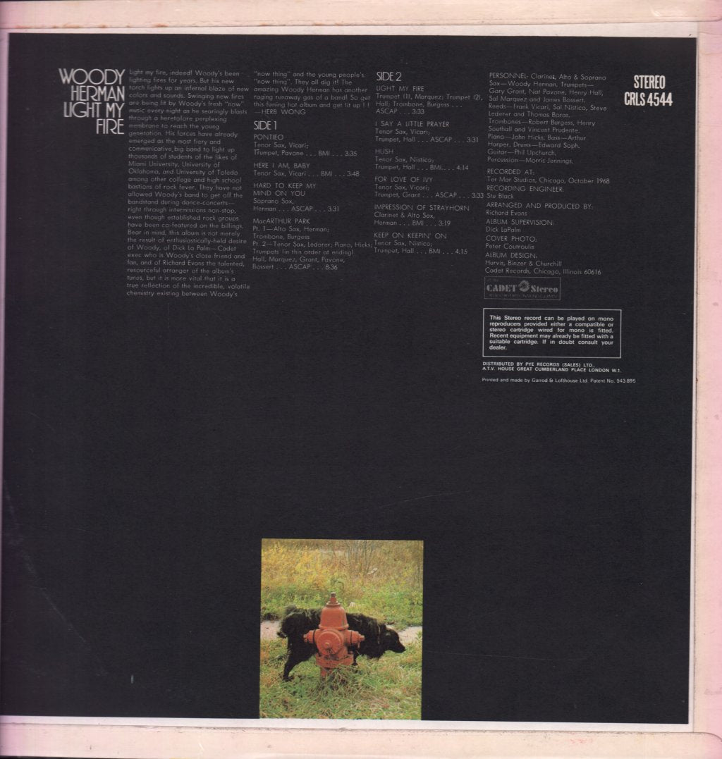 Woody Herman - Light My Fire - Lp