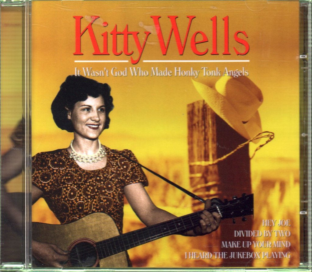 Kitty Wells - It Wasn't God Who Made Honky Tonk Angels - Cd