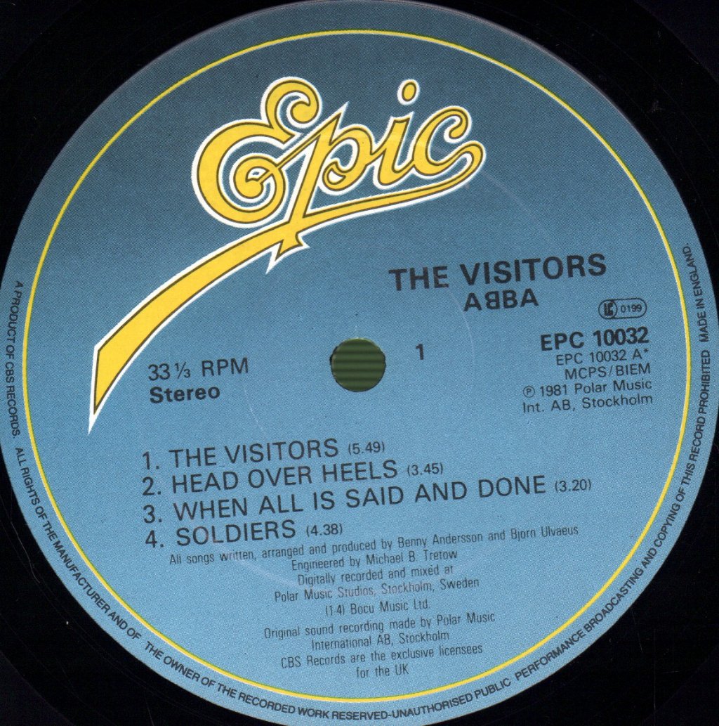 ABBA - Visitors - Lp