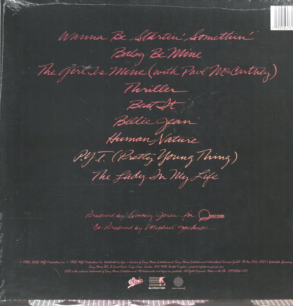 Michael Jackson - Thriller - Lp