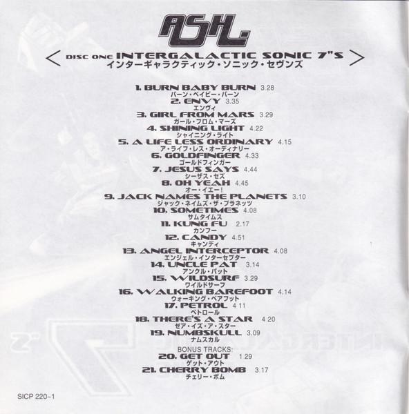 Ash - Intergalactic Sonic 7"s - Double Cd