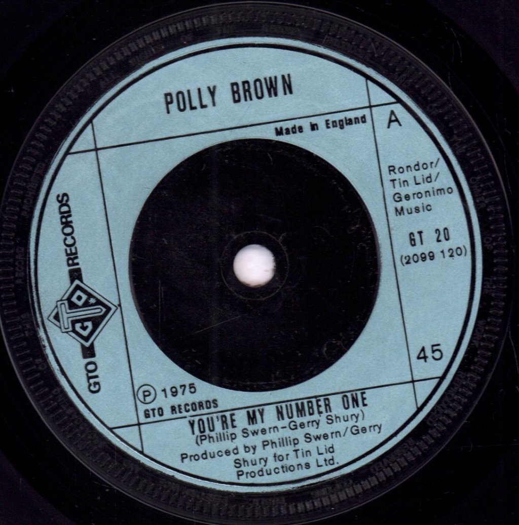 Polly Brown - You're My Number One - 7 Inch