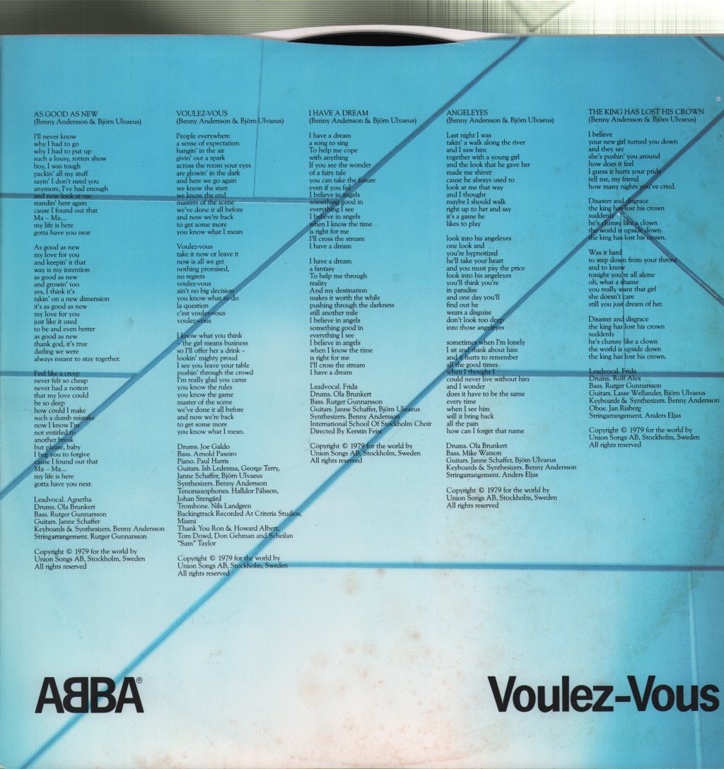 ABBA - Voulez Vous - Lp