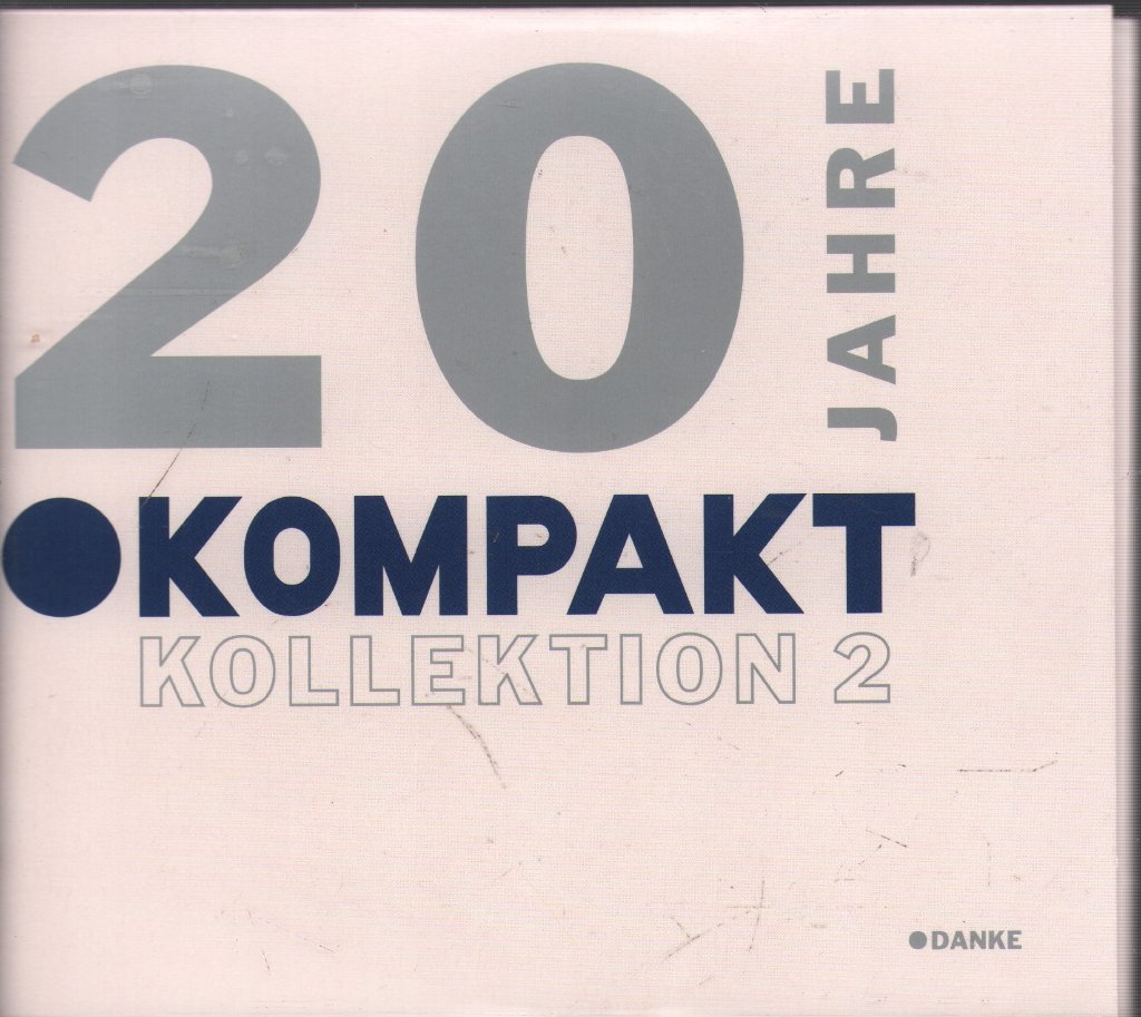Various Artists - 20 Jahre Kompakt: Kollektion 2 - Double Cd