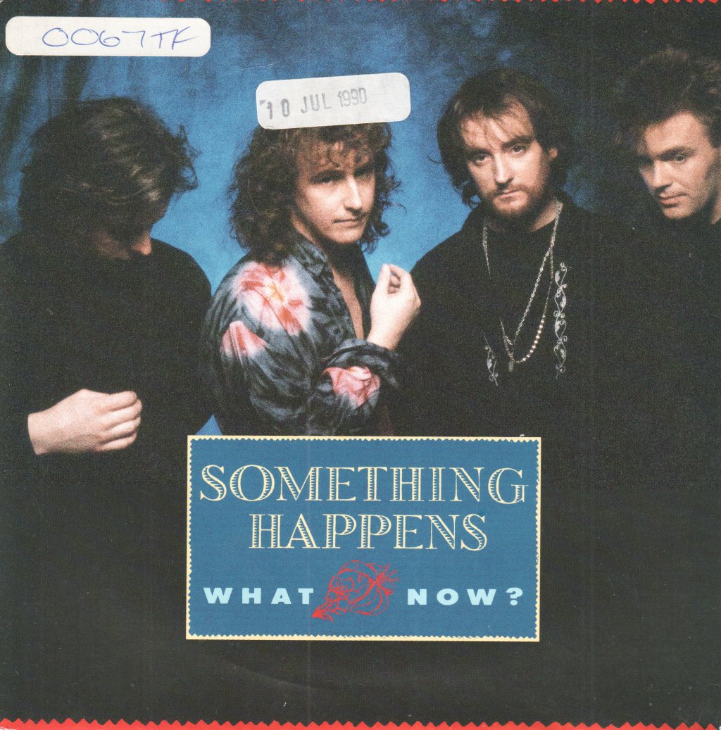 Something Happens - What Now - 7 Inch