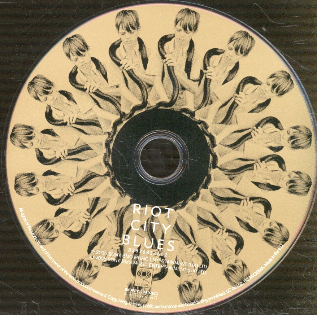 Primal Scream - Riot City Blues (2 x 12インチ）; LP Album) 2006 near mint !!!　インナーシート　二枚組　 PRIMAL SCREAM, riot city blues (FULL ALBUM)