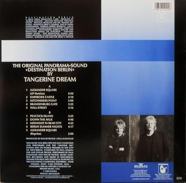 Tangerine Dream - Destination Berlin From The Original Motion Picture - Lp