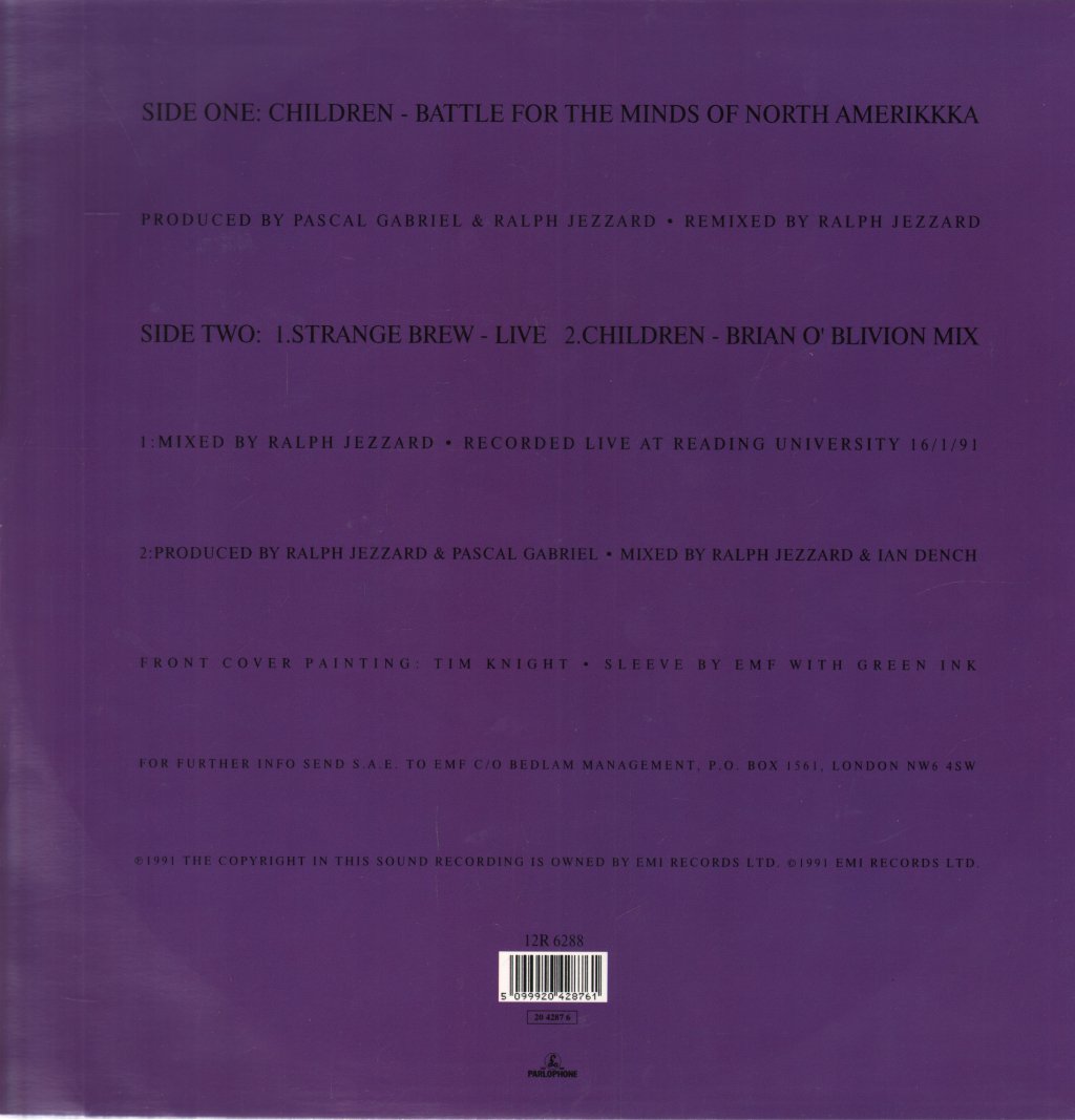 Emf - Children - 12 Inch