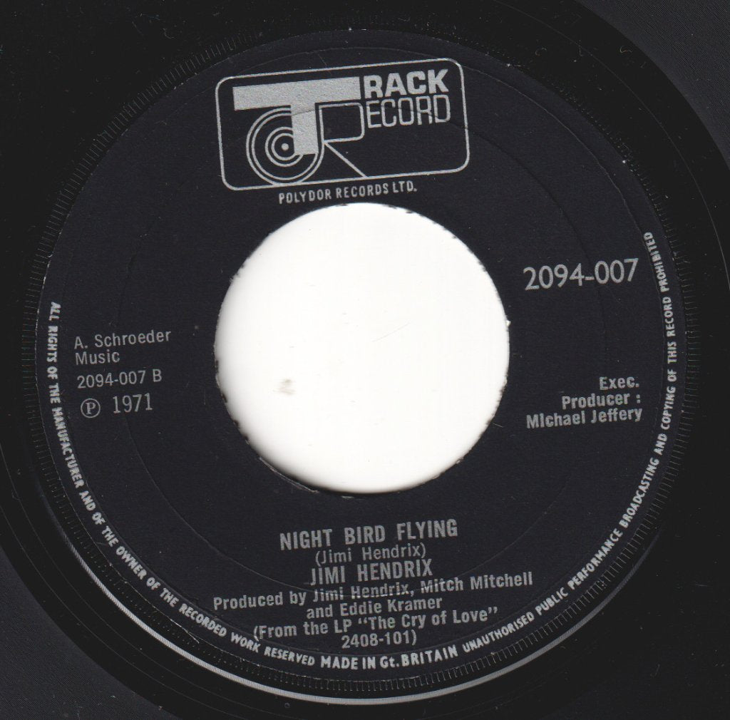 Jimi Hendrix - Angel - 7 Inch