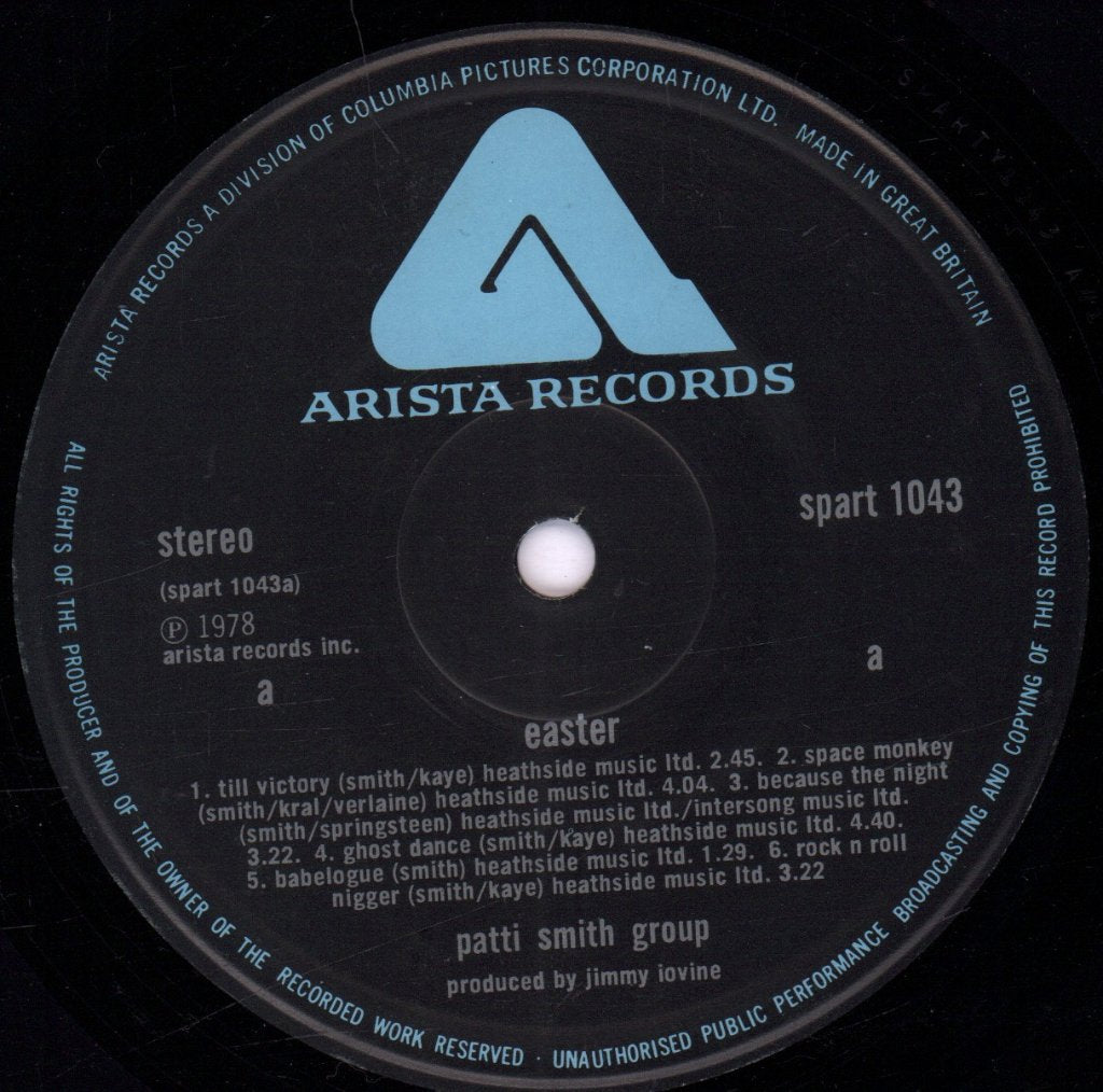 Patti Smith Group - Easter - Lp