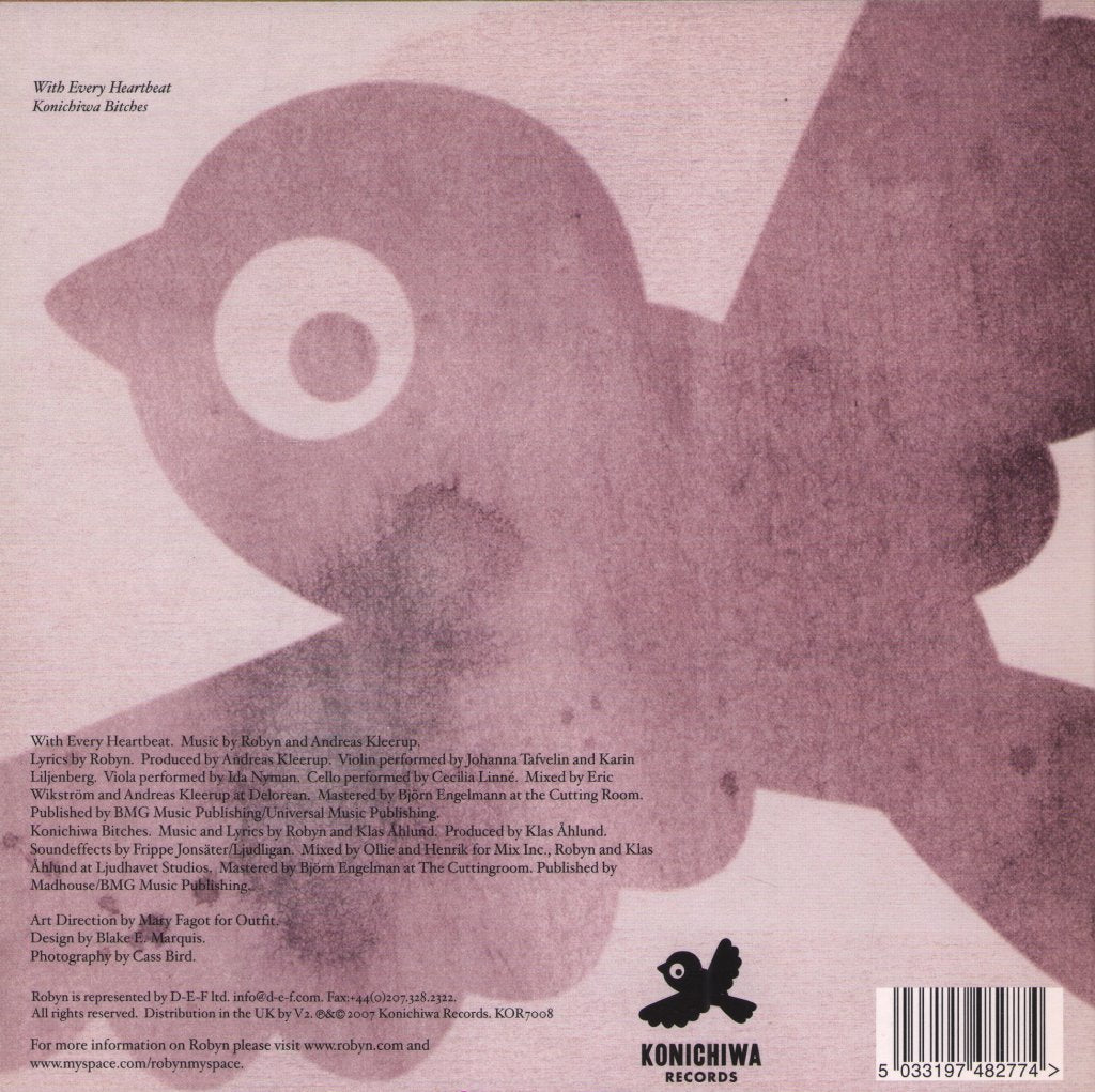 Robyn - With Every Heartbeat - 7 Inch