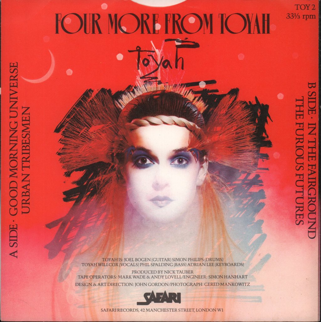 Toyah - Four More From Toyah - 7 Inch