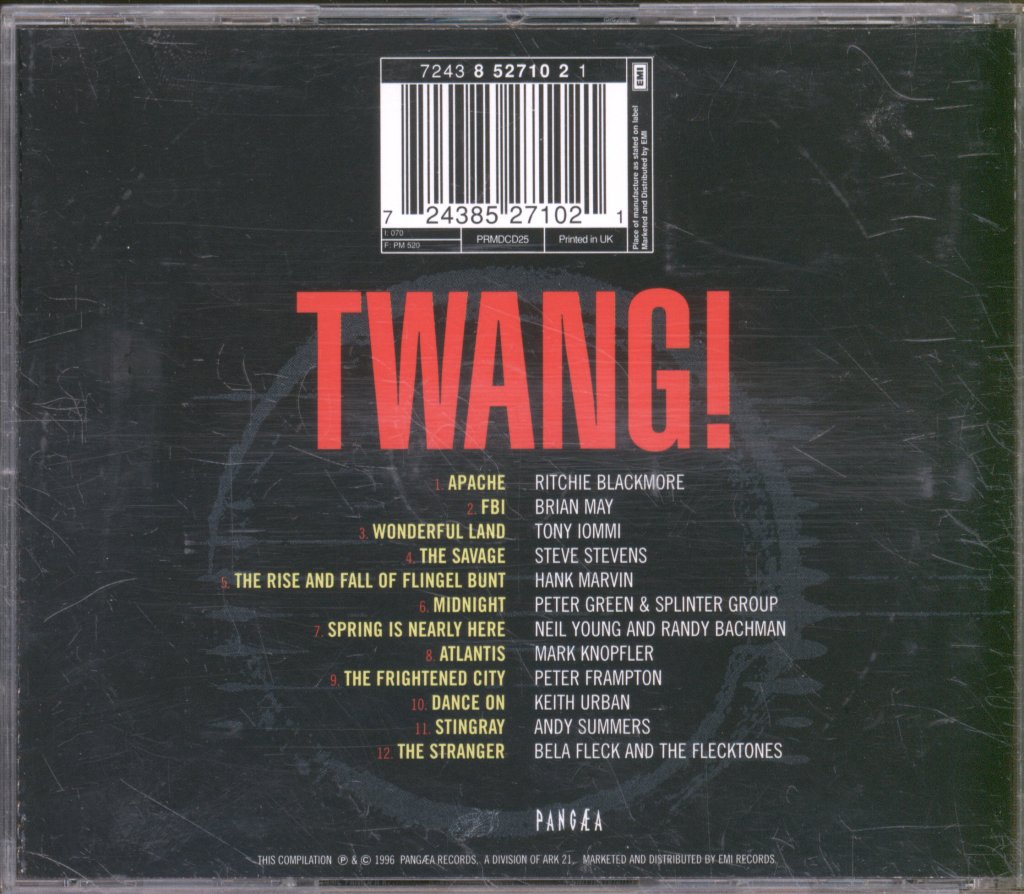 Various Artists - Twang! - A Tribute To Hank Marvin & The Shadows - Cd