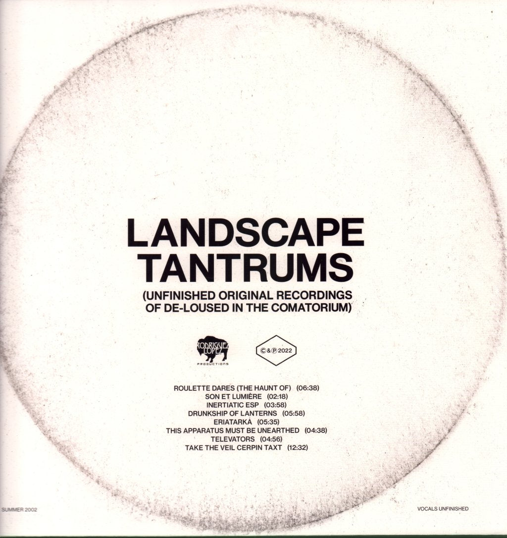 Mars Volta - Landscape Tantrums (Unfinished Original Recordings Of De-Loused In The Comatorium) - Lp