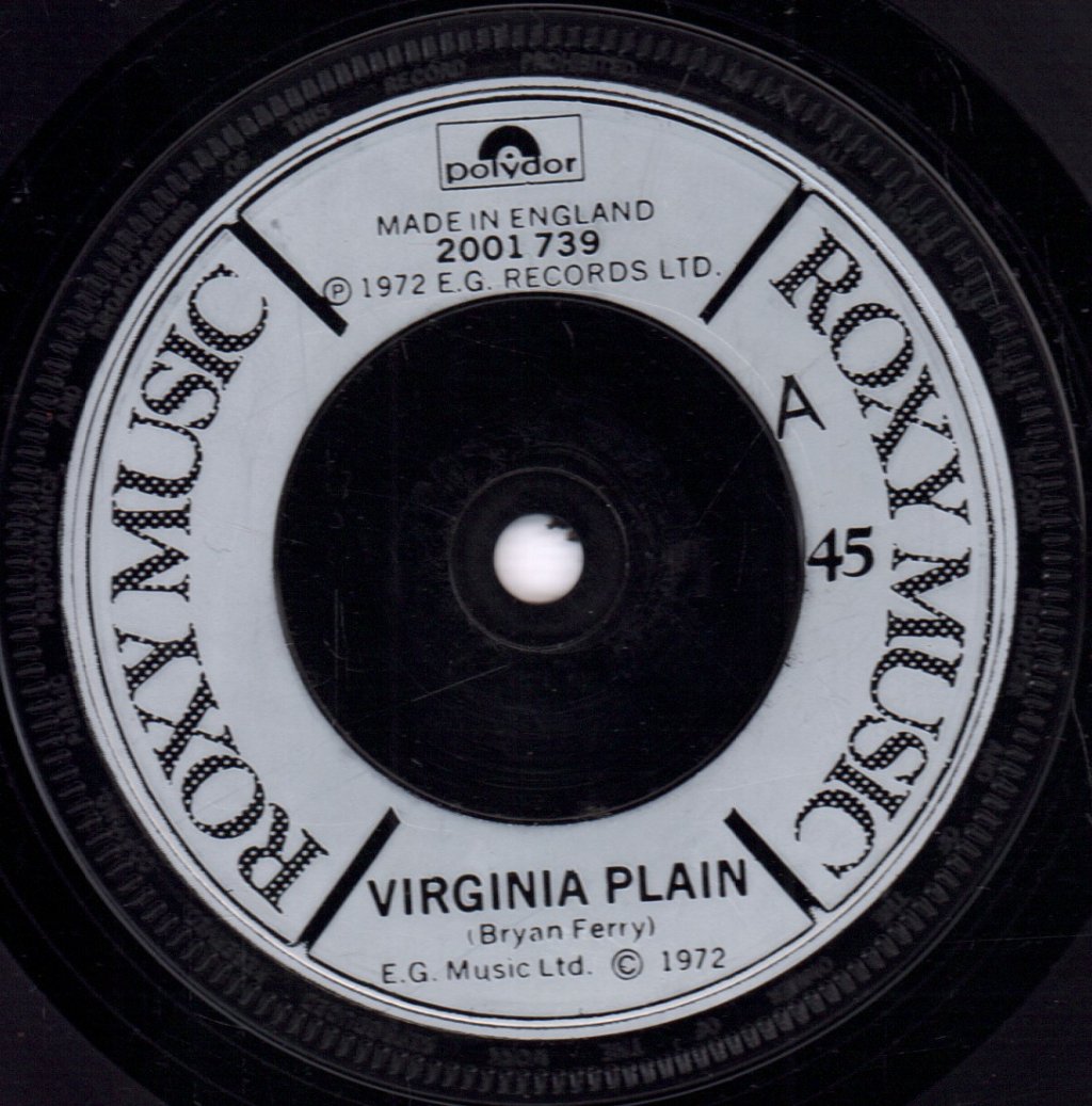 Roxy Music - Virginia Plain - 7 Inch