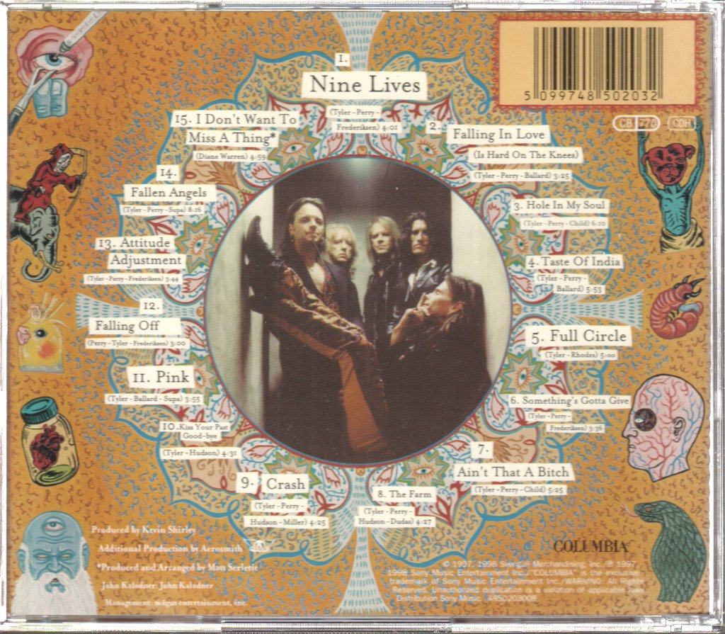 Aerosmith - Nine Lives - Cd