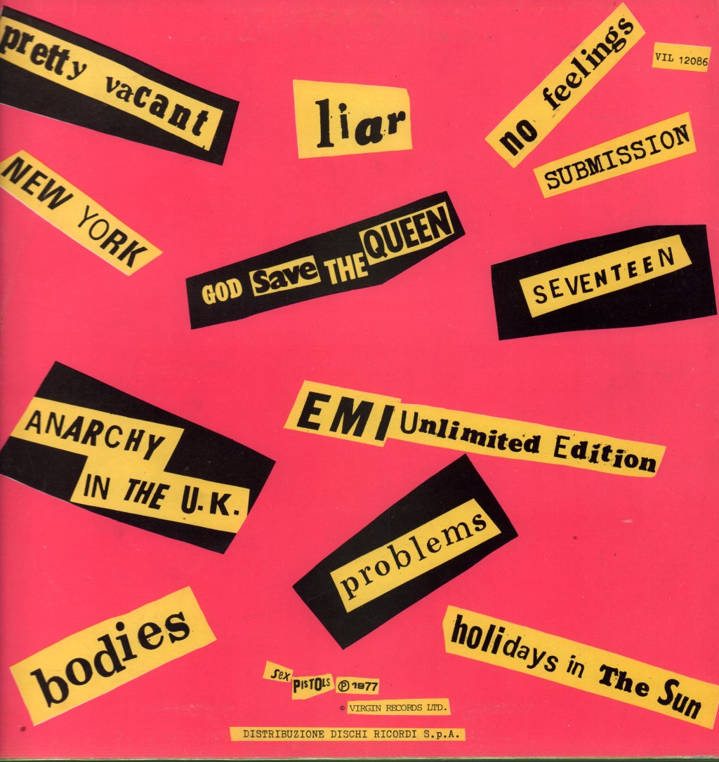 Sex Pistols - Never Mind The Bollocks - Lp