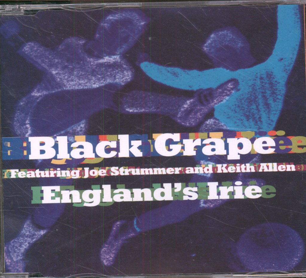 Black Grape Featuring Joe Strummer And Keith Allen - England's Irie - Cd